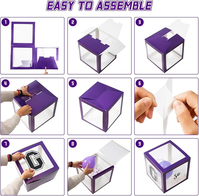 Graduation Decorations 2026 Graduation Party Decorations Set of 4 Boxes - Image 4