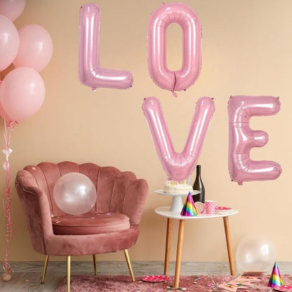 Pink Letter P Balloons, P Balloon 40 Inch Foil Helium P Balloon Letter | Pink P - Image 7