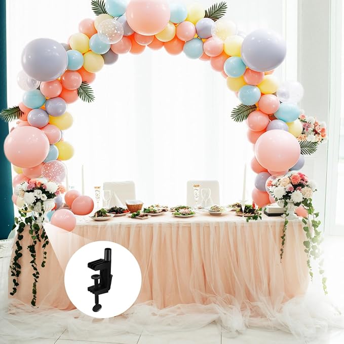 HOMSFOU 2Pcs Balloon Arch Table Clip - Image 3