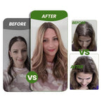 Hair Toppers for Women Real Human Hair 6x7 inch Silk Base 150 Density 65 grams 14inch Balayage Chocolate Brown To Caramel Blonde Wiglet Top Pieces Add Volume（#4274 14inch）