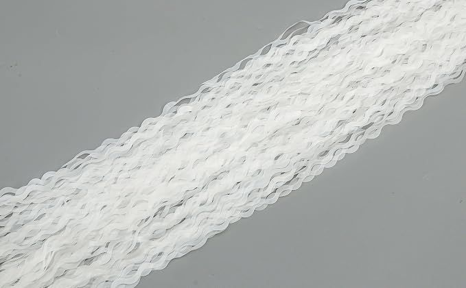 4 Pack White Door Streamers Foil Backdrop - Image 8
