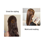 40PCS Large Hair Clips for Women – 2.36 Inch Star Snap Hair Clips, Big barrettes for Thick Hair