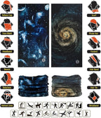 Headband Neck Gaiter Head Wrap Headwear Face Mask Magic Scarf Bandana for Men and Women