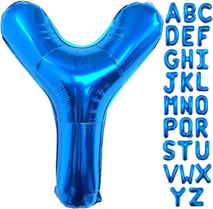 Lovoir 40 Inch Large Blue Letter Y Balloons Big Size Jumbo Mylar Foil Helium by Lovoir