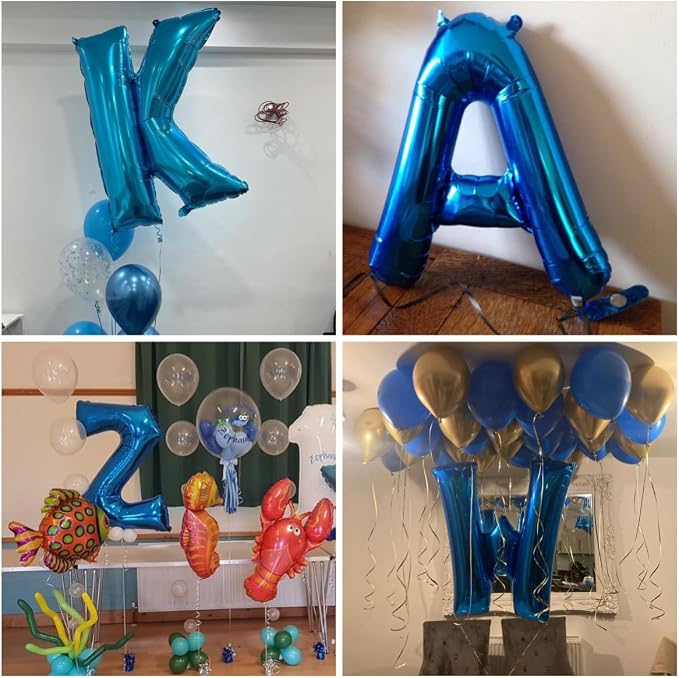 Blue Letter A Balloon, A Balloons Letter - Image 6