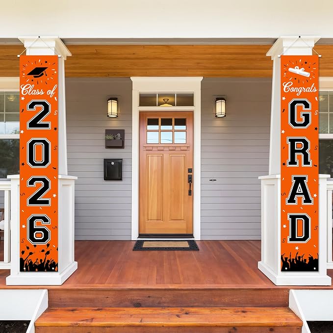 2026 Graduation Decorations, Graduation Banner Class of 2026, Hanging - Image 3