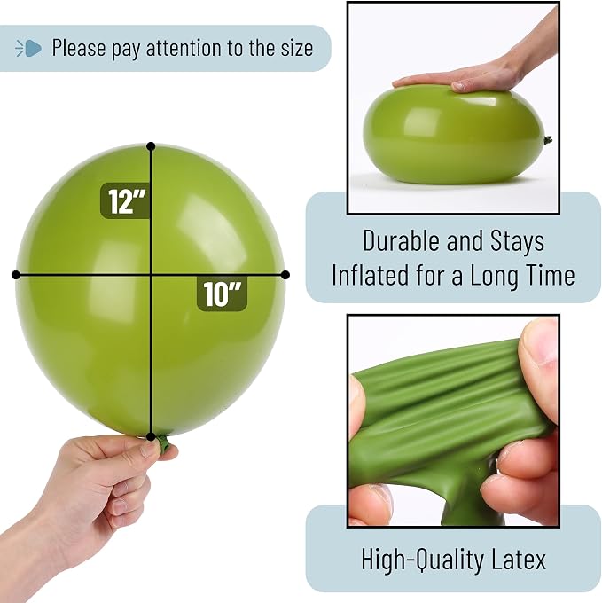 Mr. Pen- Balloons Morandi Colors, 12 Inch, 54 Pack | Mixed Color Latex Balloons - Image 3