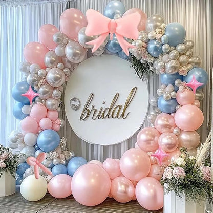Pearl Pink Double Stuffed Balloons - Image 5