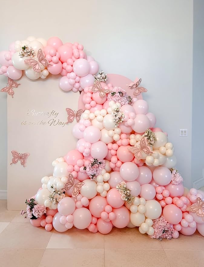Light Pink Balloon Arch Kit - Image 6