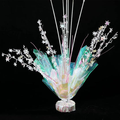 4 Set Pastel Birthday Decorations Rainbow Party Table Balloons Centerpiece - Image 6