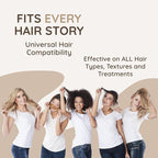 VITAMINS hair cosmetics Keratin Hair Serum for Frizzy and Damaged Hair - Anti Frizz Serum with Biotin, Castor Oil & Collagen for Heat Protection, Shine and Gloss Treatment - 4.25 Fl Oz