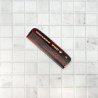 #12 Handmade Narrow Tooth Comb Tortoise Havana Acetate Fine Straight Thin Detangling Parting Grooming Teasing Hair Styling Hairdresser Barber Hairdressing Wet Dry Pocket Travel Women Men Kids