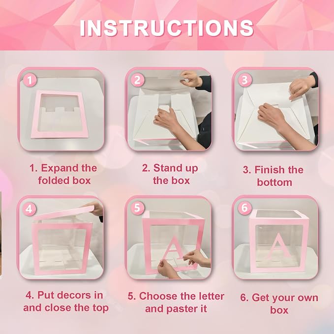 Ledido Transparent Balloon Boxes - Image 7
