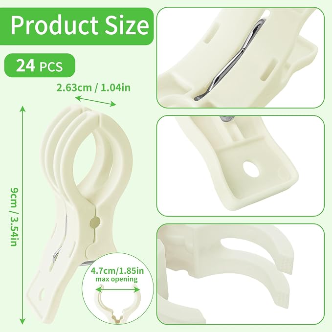 PUGPIU 24 Pack Balloon Arch Clips - Image 3
