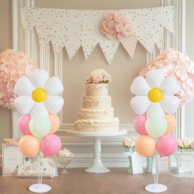 Daisy Party Balloons Stand Kit 2 Sets - Image 5