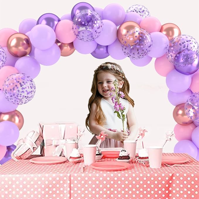 Patimate Purple and Pink Balloons Set - Image 2