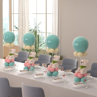 12 Pack Clear Acrylic Balloon Stand 23.6 inch Party Centerpiece - Image 3
