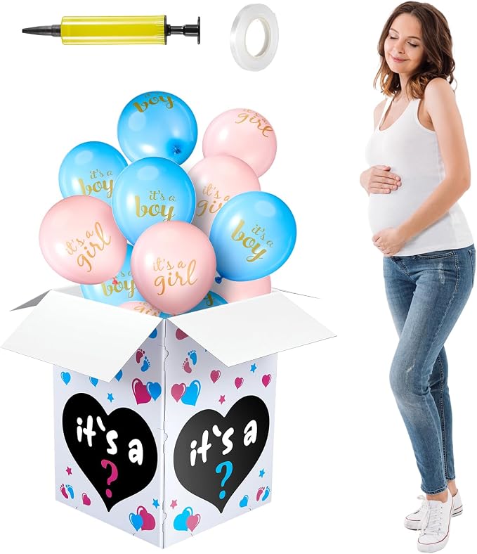 Ireer Gender Reveal Balloon Box by Ireer