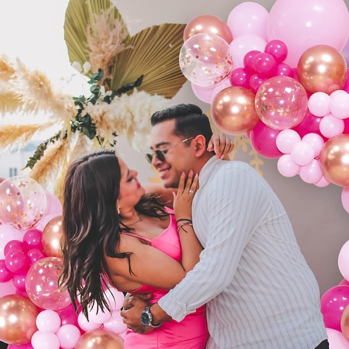 Pink Balloon Arch Garland Kit - Image 5