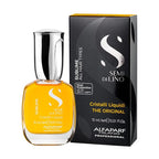 Alfaparf Milano Semi di Lino Sublime Cristalli Liquidi Hair Oil with Heat Protection - Smoothing Hair Serum with Frizz Control - Hair Shine Serum with Vitamin E & Color Fix Complex (0.51 Fl Oz)