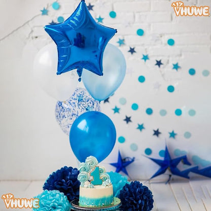 Blue Star Balloons 18 Inch - Image 6