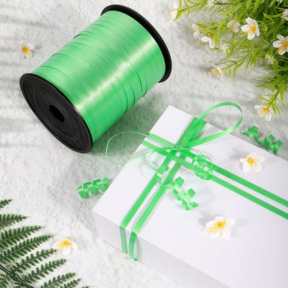 500 Yards Green Curling Ribbon, 1/5 Inch Wide Balloons String Ribbons - Image 4