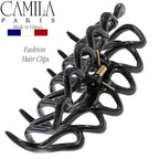 Camila Paris CP3521 French Large Hair Clips for Women Thick Hair for Long Wavy Curly Hair, Girls Hair Claw Clips Styling Big Hair Clip for Thick Hair, Strong Hold No Slip Grip Claw Clip Made in France