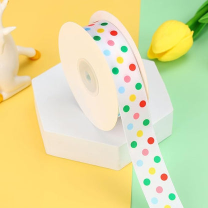 24 Yard Happy Birthday Ribbon Gift Wrapping Crafts Party Decoration Colorful - Image 5