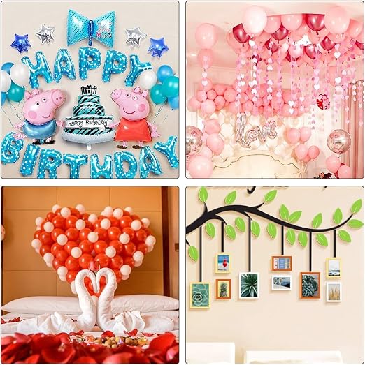 100 Points Balloon Attachment Glue Dot Attach Balloons to Ceiling or Wall - Image 7