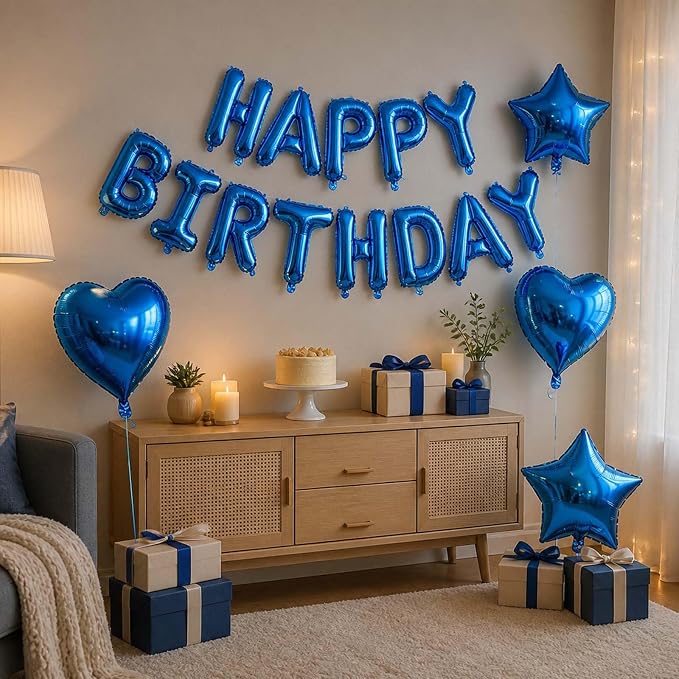 Blue Birthday Decorations - Image 3