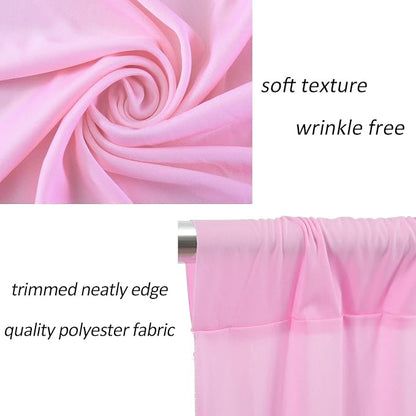 AK Trading DRAPE-5x10 Polyester Backdrop Drapes Curtains Panels - Image 7