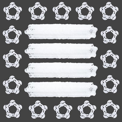Miliocry 200PCS Balloon Arch Clips, Reusable Balloon Clips - Image 6