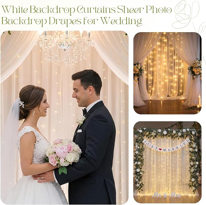 5 Pcs Just Married Decorations Kit, All-in-one Wedding Decor - Image 7