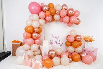 Dusty Pink Balloon Arch, Boho Balloon Garland - Image 3