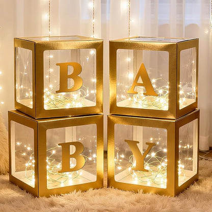 Lovelite Baby Boxes with Letters by Lovelite