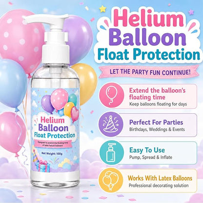 100ml High Float for Balloons, Helium Fluid Extends Float Time | Effective - Image 2