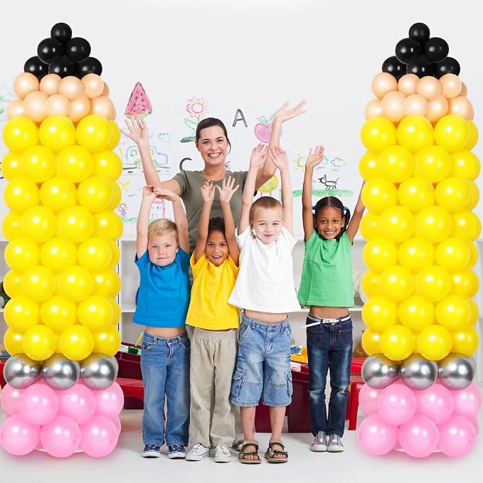2 Sets Back to School Balloon Column Stand Kit - Image 4