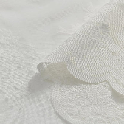 Kotile Short Ivory Lace Curtains - Image 8