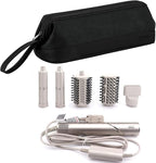 Portable Carrying Case for Dyson Airwrap Styler/Shark Flexstyle and Supersonic Hair Dryer - Waterproof, Anti-Scratch, Dustproof Organizer Storage Bag (Black)