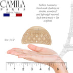 Camila Paris CP3201 French Hair Clip for Women Thick Hair for Long Curly Wavy Hair, Girls Hair Claw Clips Jaw, Durable Styling Big Claw Clip for Thick Hair, Strong Hold No Slip Grip, Made in France