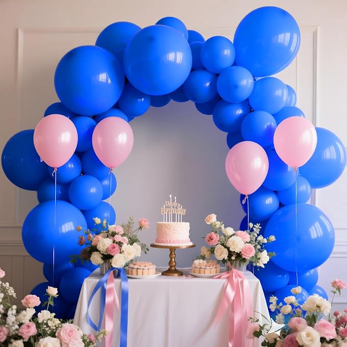 Blue Balloon Arch Kit 111Pcs 18 12 5 Inch Latex Party Balloons Garland - Image 8
