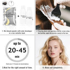 Hair Bleach Powder,High Performance Up to 8 Levels of Lift for Hair Highlights & Lightening(45g/1.59oz)