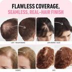 Boldify Hair Fibers Color Sample Kit - Fill In Thinning and Fine Hair for an Instantly Fuller, Thicker Look - 14 Shades for Women & Men - Dark Browns + Black
