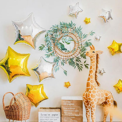 Gold Star Balloons, 50 Pieces 10" Star Balloons, PSKJATIN 50 Pieces 10" Star - Image 5