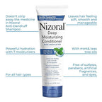 Nizoral Anti-Dandruff Shampoo, 7 Oz + Deep Moisturizing Conditioner, 9.4 Oz Bundle