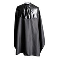 Professional Salon Cape Polyester Haircut Apron Shampoo & Chemical Resistant Haircut Cape,54”x62”,Black,C007013C-B