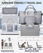 Gym Bag Womens,Travel Duffel Carry on Bag Sport Tote Bag Weekend Overnight Bag