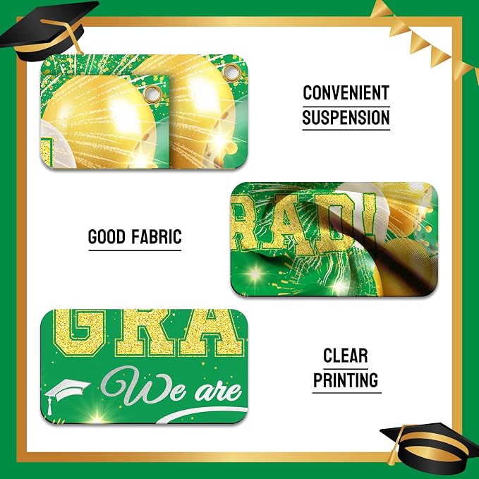 Class of 2026 Graduation Banner, Congrats Grad Yard Sign Outdoor Decoration - Image 3