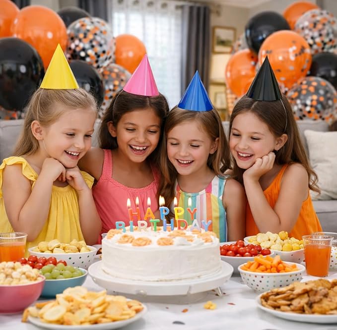60-Pack 12-Inch Confetti Latex Balloons - Image 7