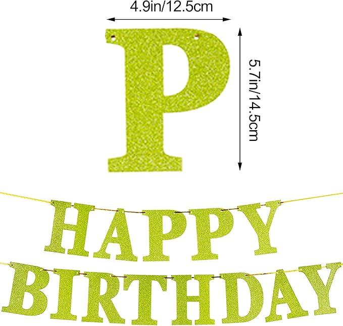 Happy Birthday Banner for Birthday Party Decorations - Image 2